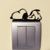 Trang Trí Công Tắc/Ổ Cắm Hình Snoopy – Mô Hình In 3D - Thumbnail 3