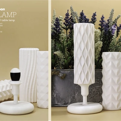 Đèn bàn hình trụ