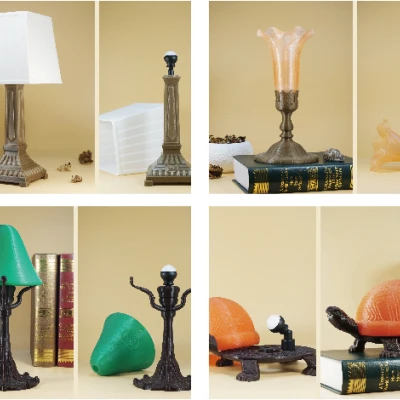 Đèn Ngân Hàng 3D - Bản In Trang Trí Nhà Cửa