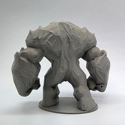 Mô Hình Golem Đất Sét