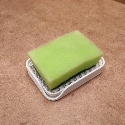 Khay Đựng Xà Bông/Mút Tự Làm Với Fuzzy Skin & Infill Tùy Chỉnh