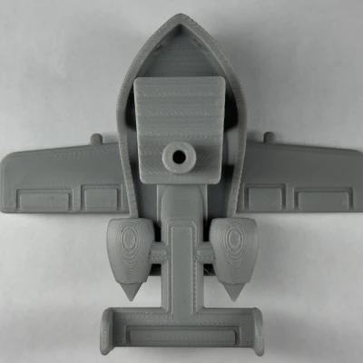 A-10 Benchy Fighter Jet - Mô hình máy bay chiến đấu Benchy độc đáo