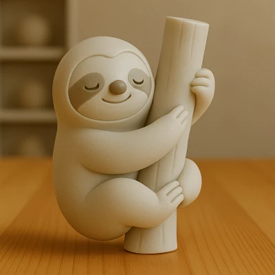 Mô hình con lười 3D