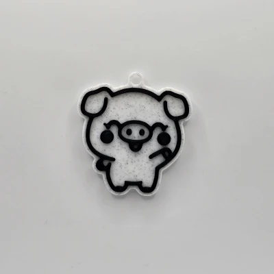 Móc Khóa Heo Con Dễ Thương