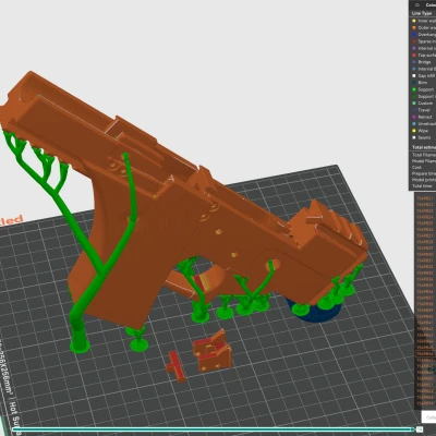 Mô hình 3D Airsoft Hicapa 3011