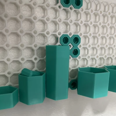 HexaBins: Hộp Đựng Mô-đun Tương Thích Đa Bảng!