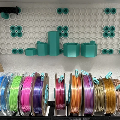 HexaBins: Hộp Đựng Mô-đun Tương Thích Đa Bảng!