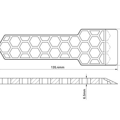 Cái Cạp Lục Giác Tốt Hơn (Hình học chính xác và cải tiến)