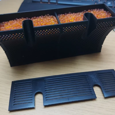 Hộp Đựng Chất Hút Ẩm Cho Creality Space Pi Plus (Lỗ Nhỏ Dưới Đáy)