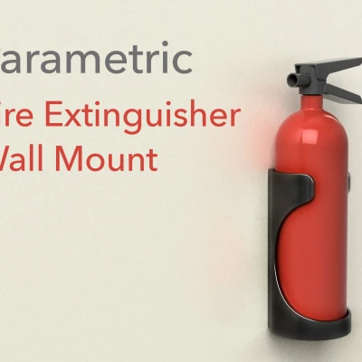 Giá Treo Bình Chữa Cháy (Parametric)