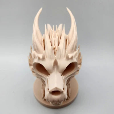 Tượng Đầu Rồng Bộ Xương 2