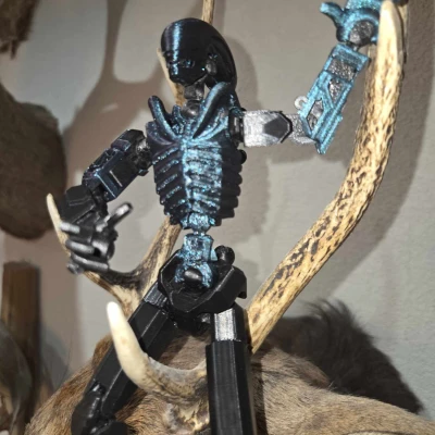Dummy 13 Xenomorph: Thân, Đầu và Tay Đã Thêm!