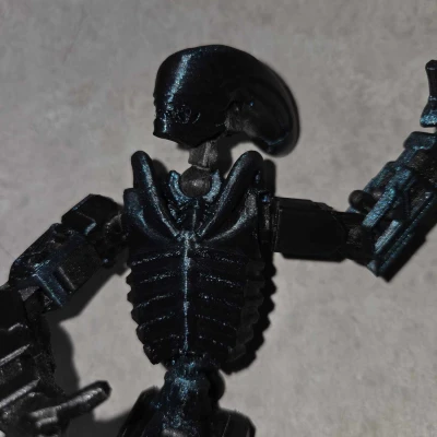 Dummy 13 Xenomorph: Thân, Đầu và Tay Đã Thêm!