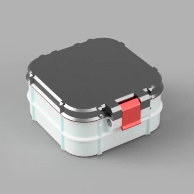 Hộp 10x10x5cm (không cần support, không cần ốc)