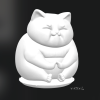 Mèo Thần Tài Maneki Neko May Mắn | Mô Hình In 3D - Thumbnail 2