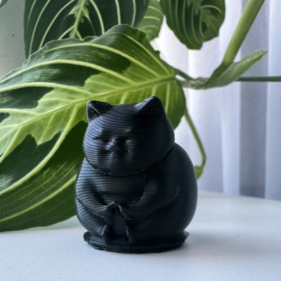 Mèo Thần Tài Maneki Neko May Mắn | Mô Hình In 3D