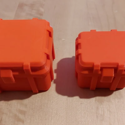 Hộp Đựng Pin Cứng Cáp Cho 20 Viên AA / AAA