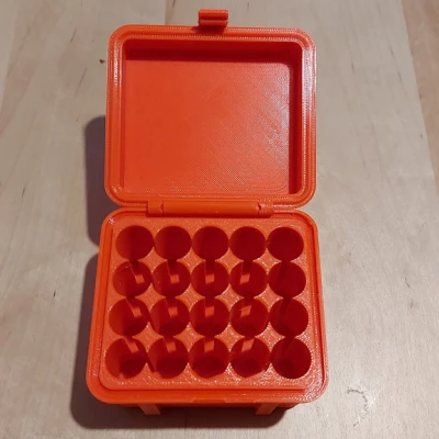 Hộp Đựng Pin Cứng Cáp Cho 20 Viên AA / AAA