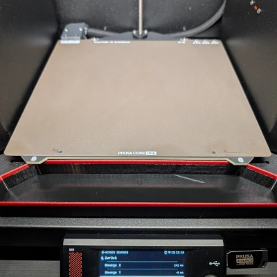 Thùng rác sạch bụi Prusa Core One - có nam châm - không cần keo