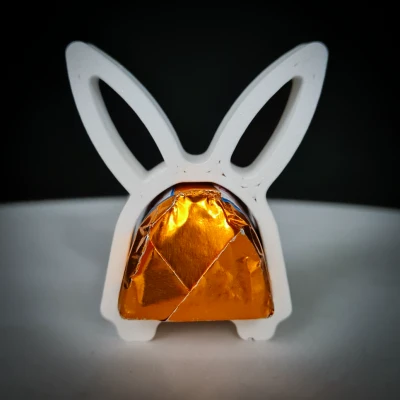 Trang trí thỏ Phục Sinh cho kẹo "little kisses"