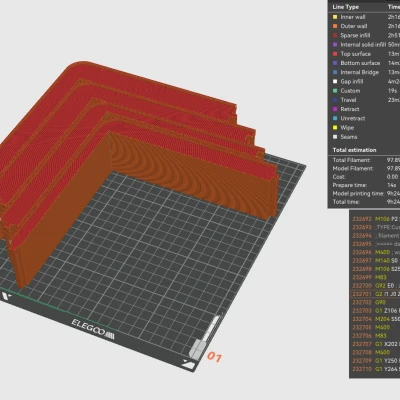Elegoo Centauri Carbon - Nâng Tấm Trên