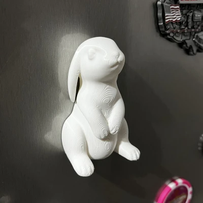 Thỏi Nam Châm Hình Thỏ Phục Sinh