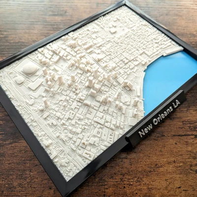 Mô hình thu nhỏ 3D New Orleans Louisiana