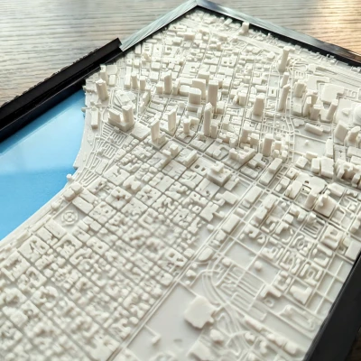 Mô hình thu nhỏ 3D New Orleans Louisiana