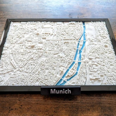 Mô hình 3D thu nhỏ Munich, Đức