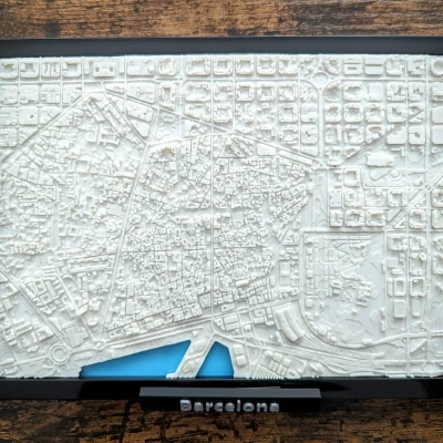 Mô hình thu nhỏ 3D Barcelona, Tây Ban Nha