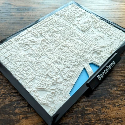 Mô hình thu nhỏ 3D Barcelona, Tây Ban Nha