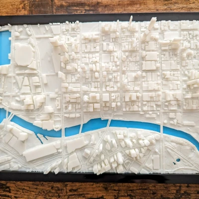 Mô hình 3D Thu nhỏ Melbourne Úc