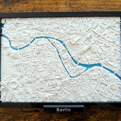 Mô hình 3D thu nhỏ Berlin Đức