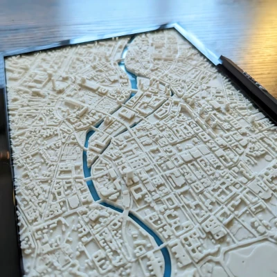 Mô hình 3D thu nhỏ Berlin Đức