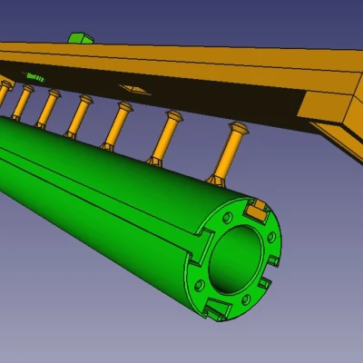Giá đỡ cuộn chỉ cho bảng IKEA Skadis