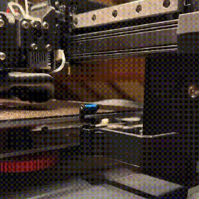 Bộ làm sạch đầu phun tự động cho Ender 3 S1 & tương tự (có GCODE)