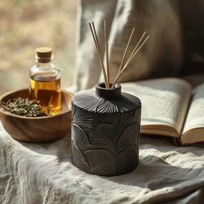 Khay Đa Năng Họa Tiết Lá Ngân Hạnh