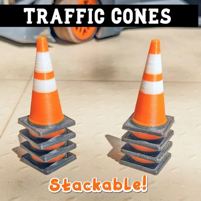 Cọc tiêu giao thông - Thiết kế xếp chồng