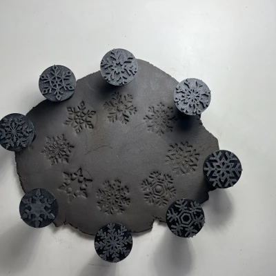 Khuôn Dập Gốm/Bột - Hình Tuyết
