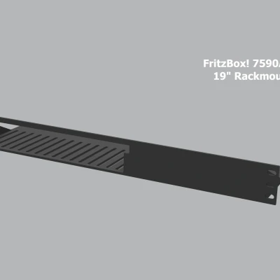 Giá Đỡ Rack 19" Cho Fritzbox 7590AX