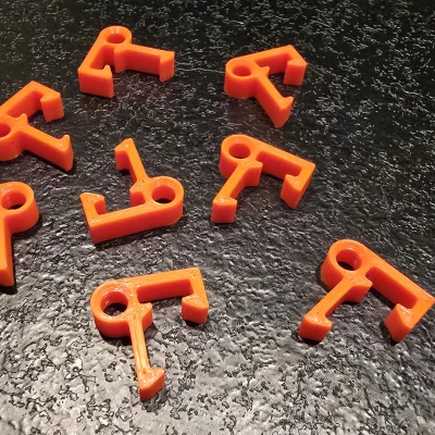 Kẹp Ống Bowden Sên Xích K1 Max Phiên Bản Nhẹ