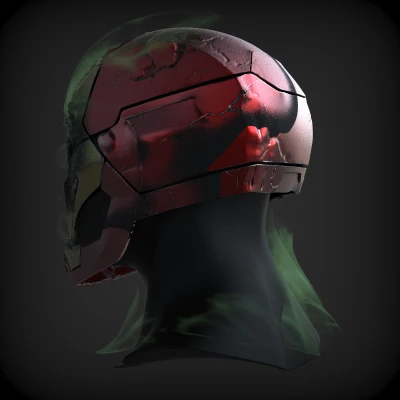PPC | Nón Giáp Ironman Zombie MK 46 | In 3D | File STL