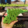 FlexiDinos Günther Khủng long Stegosaurus uốn dẻo in liền khớp nối - Thumbnail 4