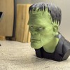 Tượng bán thân Frankenstein / Giá đỡ tai nghe - Thumbnail 4