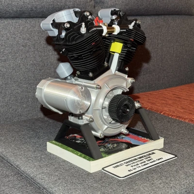 Mô hình động cơ Harley Davidson Knucklehead cổ điển