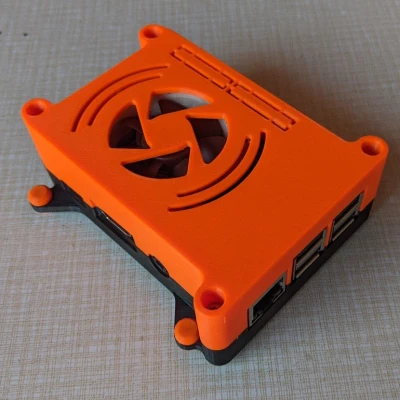 Vỏ Raspberry Pi 3 (B/B+), VESA mount, quạt trong