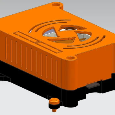 Vỏ Raspberry Pi 4, Gắn VESA, Quạt Tích Hợp