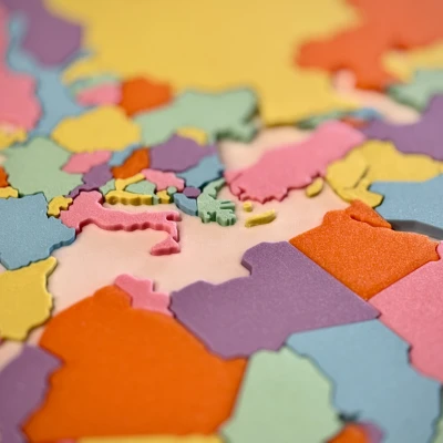 Bộ Ghép Hình Bản Đồ Thế Giới Remix