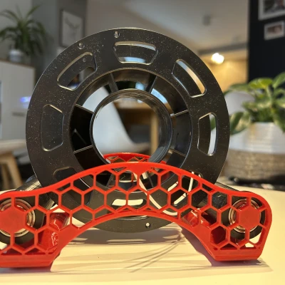 Giá đỡ cuộn dây filament, đế giữ cuộn, con lăn dây filament