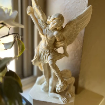 Tượng Thánh Michael - Bản Scan 3D Độ Phân Giải Cao